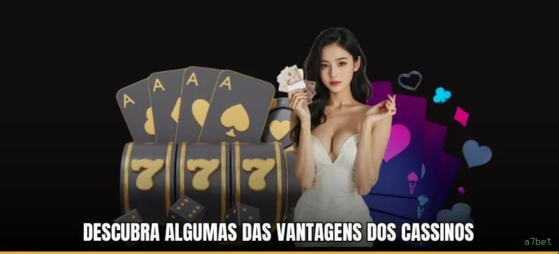 Imagem promocional do cassino online da a7bet mostrando jogos ao vivo
